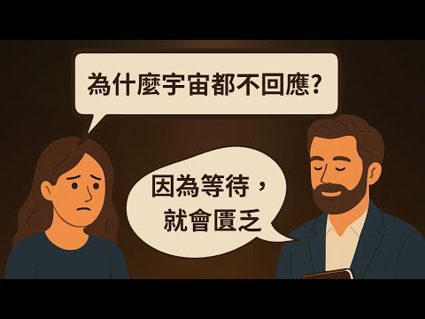 為什麼宇宙不回應？💫 是你「在等」讓一切卡住了。