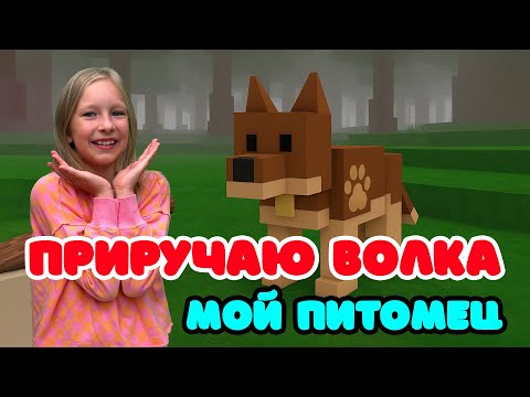 🐺 Я ПРИРУЧИЛА ВОЛКА! 99 НОЧЕЙ в ЛЕСУ — ВЫЖИВАНИЕ 😱