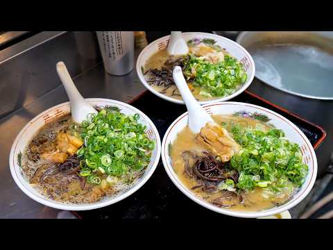 14 hours a day! Owner of a Ramen Shop operates in Japan all by himself.