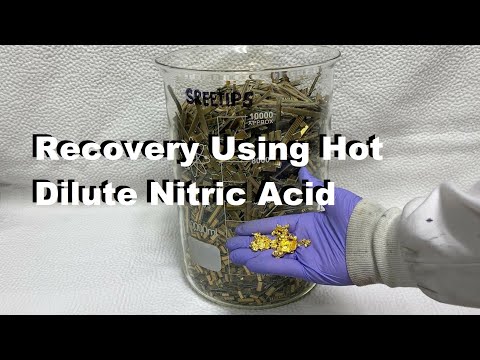 Pure GOLD From Computer Scrap COMPLETE PROCESS