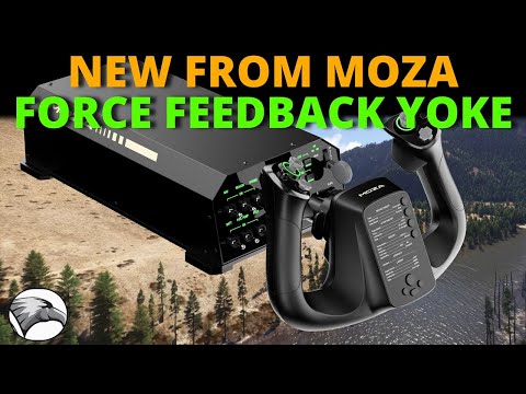 MOZA Force Feedback AY210 Yoke with Detatchable Yoke Grip! Tested in MSFS 2024 | Full Review
