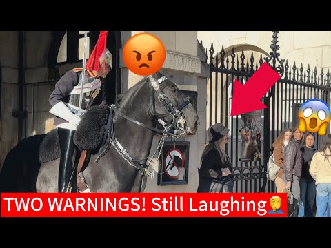 Unbelievable! Tourist Laughs in Guard’s Face After Being Warned