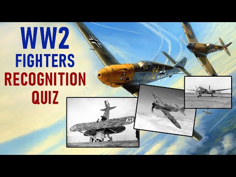 WW2 Fighters Recognition Quiz!