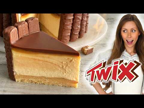 The Best Ever Twix Cheesecake! Easy Dessert