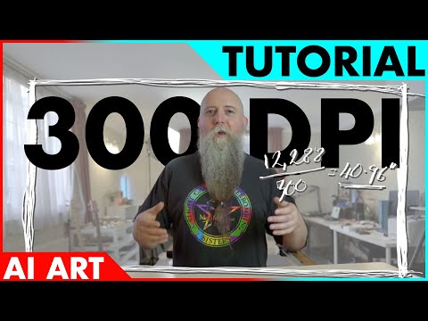 Scaling Midjourney AI art for PRINT with Topaz Labs Gigapixel