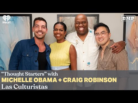 “Thought Starters” (w/ Michelle Obama + Craig Robinson) Las Culturistas w/ Matt Rogers & Bowen Yang