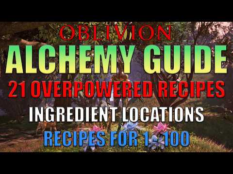 Become an Alchemy MASTER and A LOT MORE - Comprehensive Skill Guide | Oblivion Remastered
