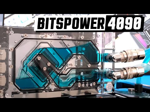 Bitspower RTX 4090 Founders Edition Water Block Installation & Testing