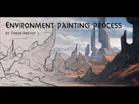 Environment Painting - Speedup video.
