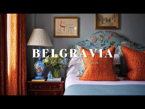 Luxury Belgravia Home Tour: Reimagining a Georgian Townhouse with Bold Colour & Whimsy