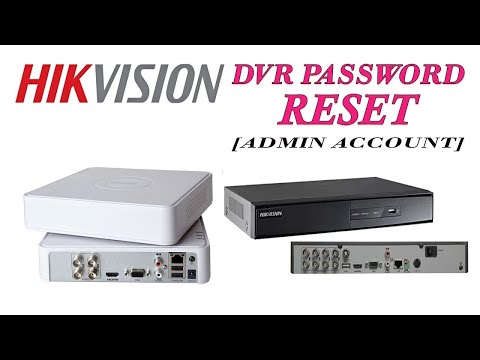 how to Reset Hikvision DVR Password Without any software 100%