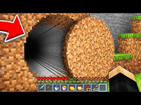 Minecraft, But What's Behind This Wall?