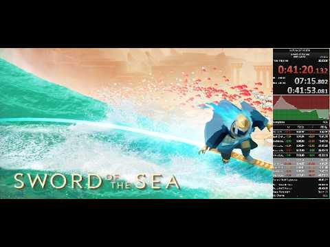 【Sword of the Sea】TA/Speedrun NG+(No Major Glitches) 41:20.132