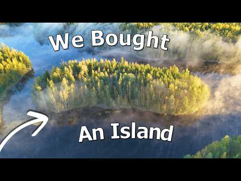 | YEAR ONE |  Couple Builds Log Cabin Alone on Remote Island
