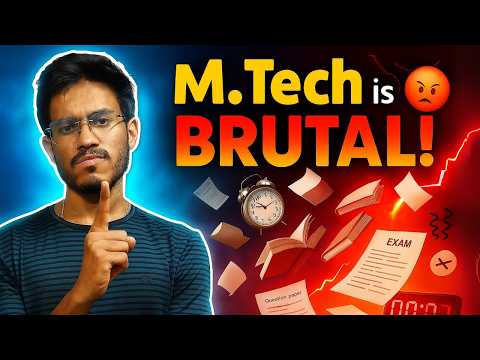 M.Tech in IIT is NOT What You Think! (Truth About Academics, Jobs & Higher Studies)