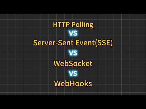 HTTP Polling vs SSE vs WebSocket vs WebHooks