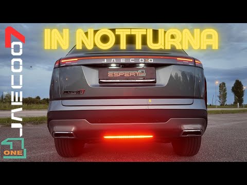 Jaecoo 7 by Night: Full LED headlights and interior lighting test!