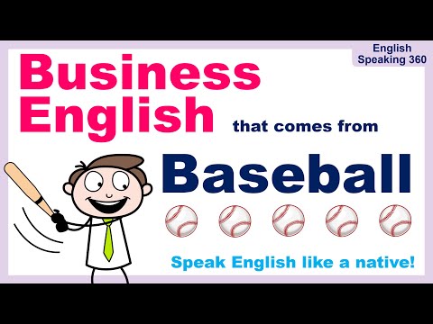 Speak English at Work Like a Native | Baseball Idioms for Business English + QUIZ