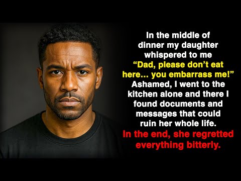 My daughter’s words hurt me deeply… but the secret I discovered in the kitchen shattered everything.