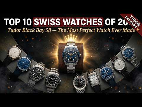 Top 10 Swiss Watches of 2026 — #1 Tudor Black Bay 58 Is the Most Perfect Watch Ever Made!