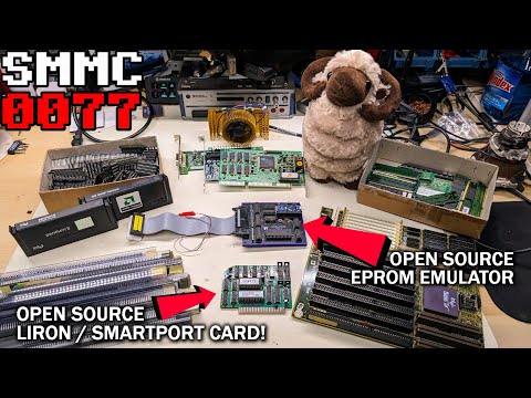 0077 An open source Apple Liron card and EPROM emulator plus snacks for Rammy!🐏