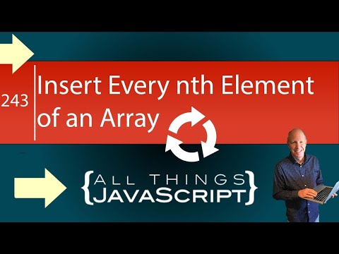 Insert Data into an Array Every so Many Elements