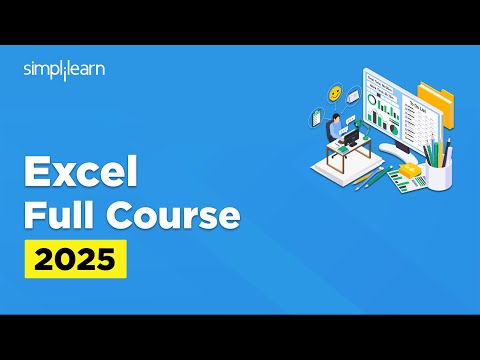 Excel Full Course 2026 | Excel Tutoring For Beginners | Microsoft Excel Tutorial | Simplilearn