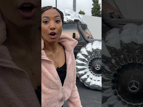 Check Out The Moon G-Wagen! π€― #gwagen #mercedes #moncler