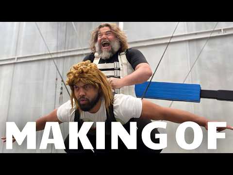 Making Of A MINECRAFT MOVIE (2025) - Best Of Behind The Scenes & Funny Cast Moments With Jack Black
