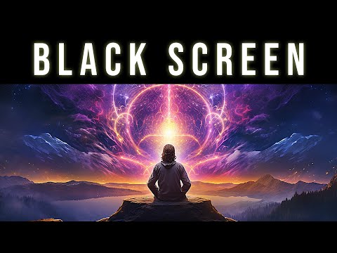 Manifest Unlimited Abundance Tonight | Black Screen Sleep Music With Law Of Attraction Energy