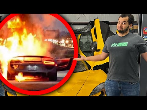 Tavarish bought the only car MORE IMPOSSIBLE to fix than his P1!