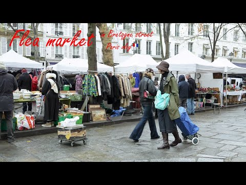 Paris' most stylish flea market only held twice a year! A failed price negotiation!?/Parisvlog