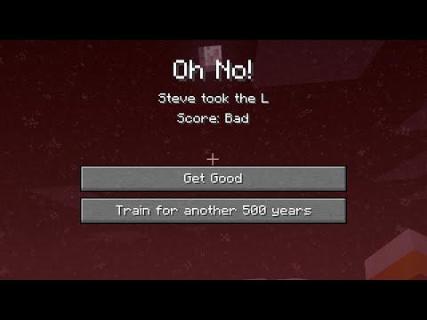 If Minecraft Death Messages were Passive Aggressive Part 2