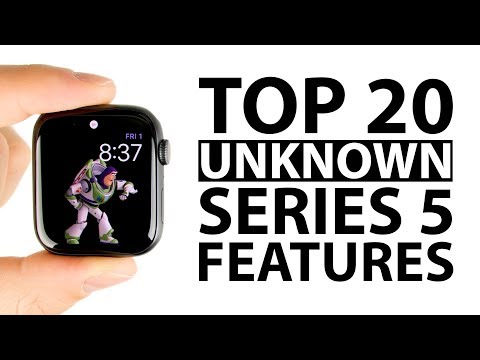 Top 20 Unknown Apple Watch Series 5 Features