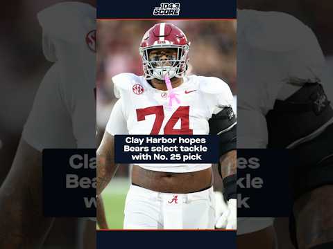 Clay Harbor hopes Bears select tackle with No. 25 pick
