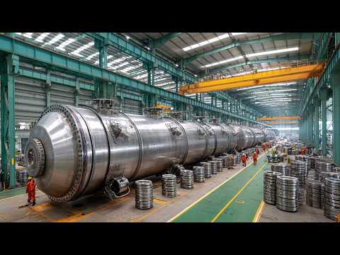 How Mega Factories Turn Raw Steel Into Nuclear and Automotive Parts. Heavy Machinery & Manufacturing
