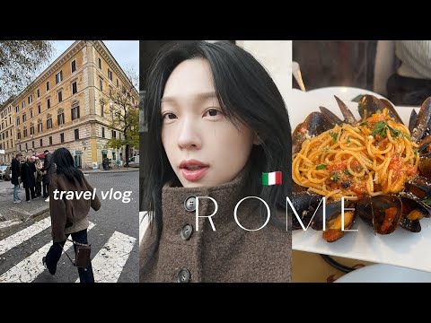 義大利VLOG🇮🇹羅馬三天自由行🫶🏻羅馬競技場/萬神殿/卡拉卡拉浴場/食物也太好吃了吧🤤 | heyitsmindy