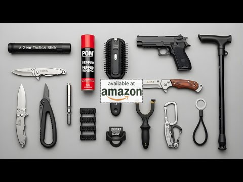 16 Legal EDC Self Defense Gadgets on Amazon (Everyday Carry Picks)