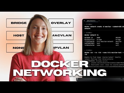 DOCKER NETWORKING | All Types Explained with Real Examples!