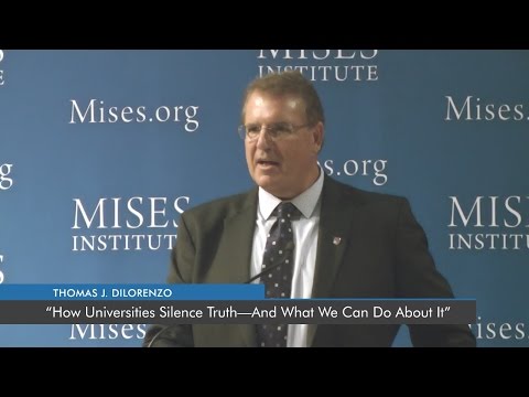How Universities Silence Truth—And What We Can Do About It | Thomas J. DiLorenzo