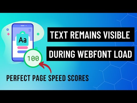 Ensure Text Remains Visible During Webfont Load [Solved]