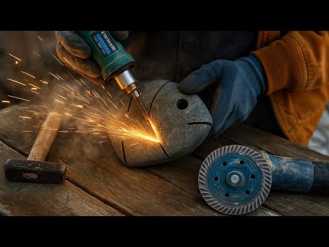 This Flat Rock Hid a Sleeping Fish… Watch It Come Alive. DIY