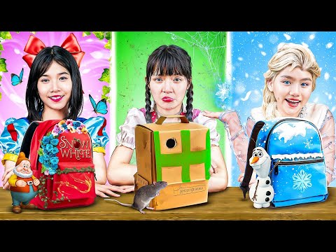 أول يوم لي كطالبة عادية في مدرسة أميرات ديزني!