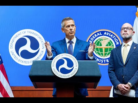 Transportation Secretary Sean Duffy gives update in Chicago on air travel