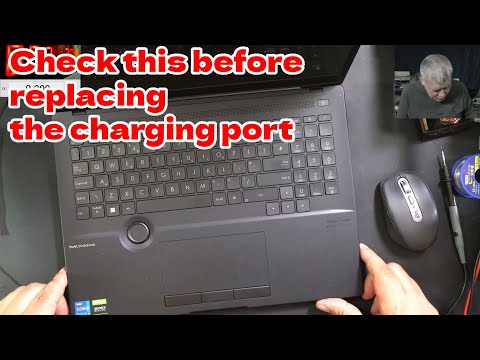 ASUS Studiobook ProArt 16 not charging repair, a proper hard job, check this before port replacement