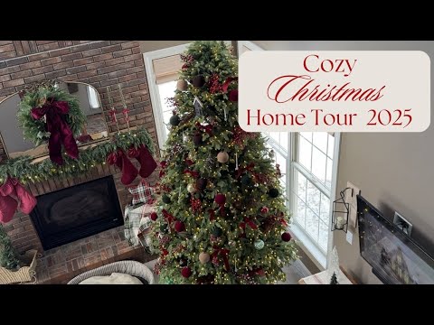 🎄NEW 🎄COZY CHRISTMAS HOME TOUR 2025 | Christmas Home Decor Ideas 2025