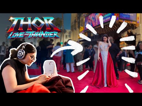 Making a dress in 48 hours for the Thor: Love and Thunder Red Carpet!