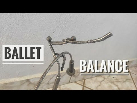 Kinetic Balancing Sculpture - BALLET