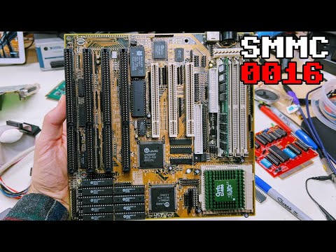 0016 This sought after 486 motherboard has an interesting fault