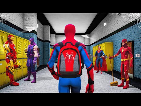 Joining AVENGERS ACADEMY In GTA 5!